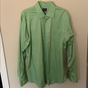 Arrow fitted long sleeve dress shirt